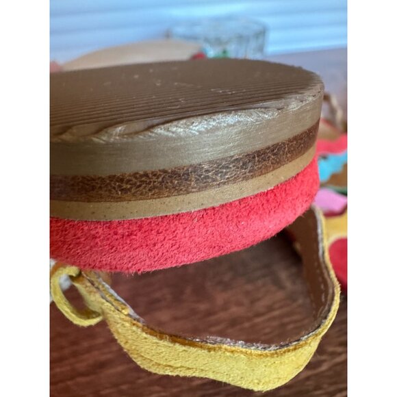 Boden Multicolor Wave-Strap Suede Sandals – EU 40 (US 9) – Rare Style - Picture 10 of 12